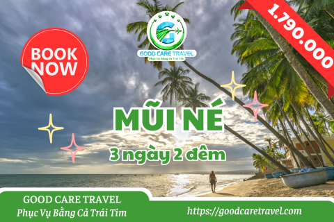 TOUR MŨI NÉ 03 NGÀY 02 ĐÊM KẾT HỢP TEAMBUILDING